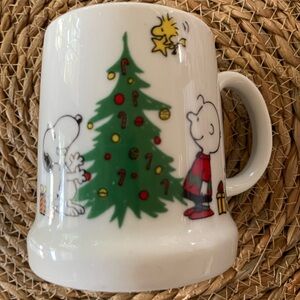 Peanuts Merry Christmas 1977 mug